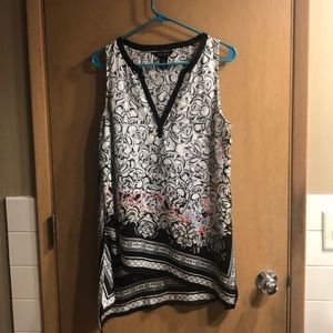 Printed Asymmetrical Tunic